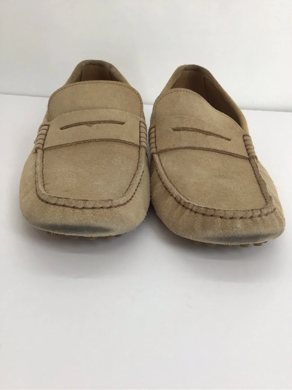 Oliver Cabell Mens Suede Leather Driver Loafer Crafted in Portugal Size 40EU/7US
